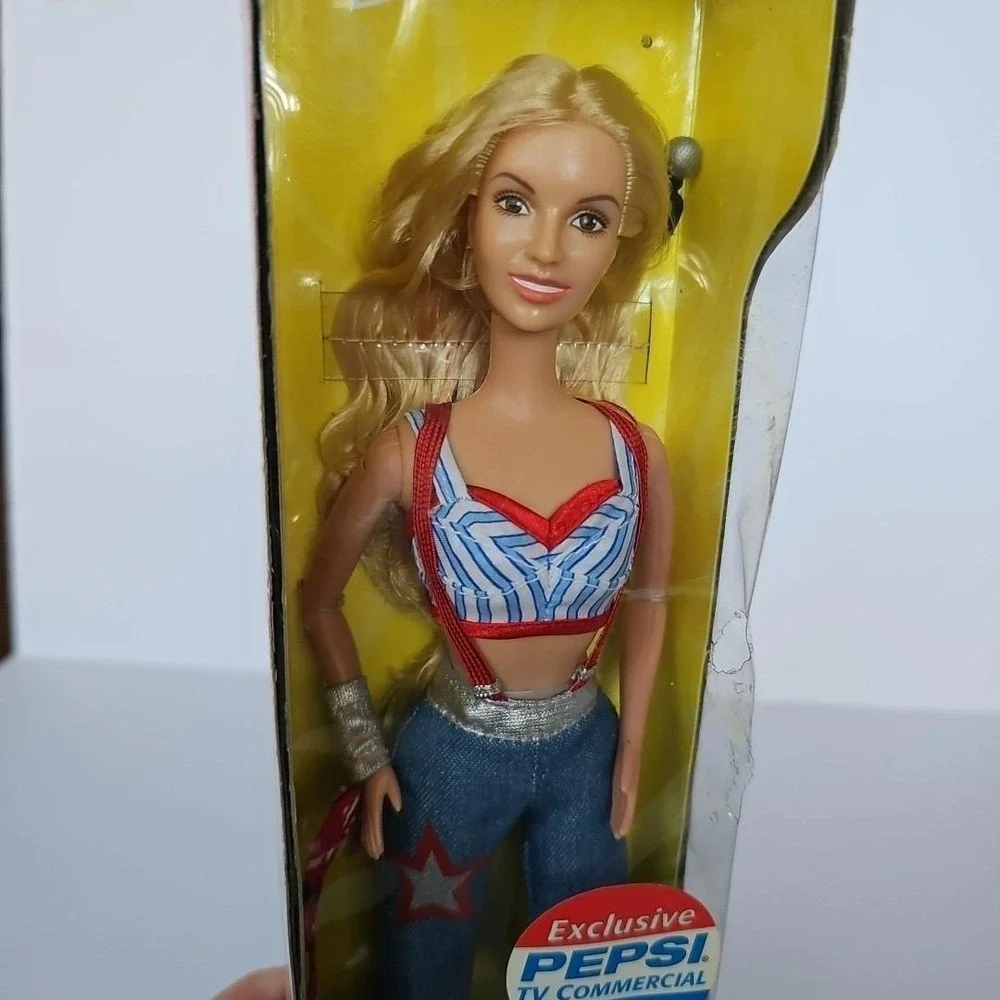 2001 Britney Spears Play‎ Along Doll Pepsi TV Commercial Outfit Y2K Collectible